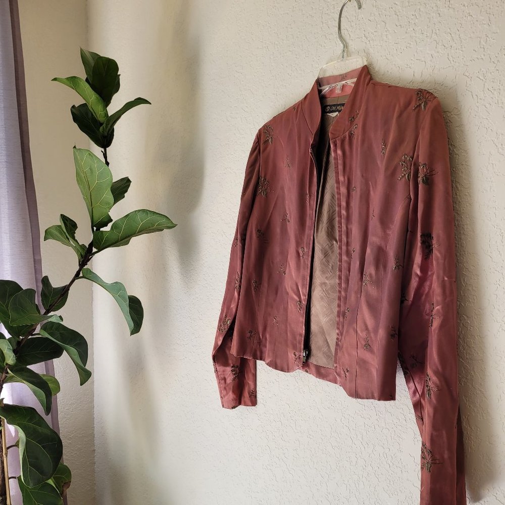 Vintage Japanese Obi Mine Jacket